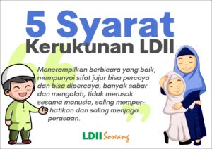 5 Syarat Kerukunan LDII