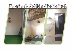 Kamar Tamu PC LDII Soreang Rapi dan Bersih