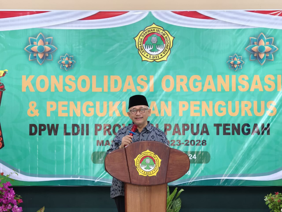 Pelantikan Pengurus DPW LDII Papua Tengah 2023-2028: Komitmen Membangun Organisasi dan Masyarakat