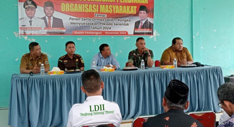 LDII Tanjabtim Dukung Kesbangpol dalam Sosialisasi Peran Ormas di Pilkada 2024