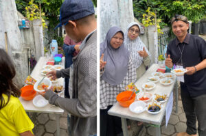 Rukun dan Kompak, LDII Katapang Dukung Pilkada dengan Kuliner Gratis