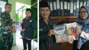 PC LDII Sumber Cirebon Pererat Silaturahim dengan Stakeholder melalui Pembagian Majalah Nuansa Persada