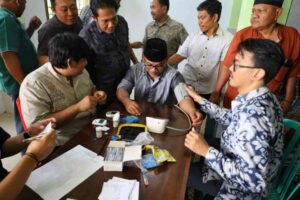 Road Show Bakti Sosial Kesehatan LDII Kota Bengkulu di Hari Kesehatan Nasional 2024