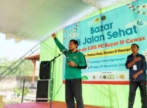 Bazar dan Jalan Sehat LDII PC Bayat dan Cawas