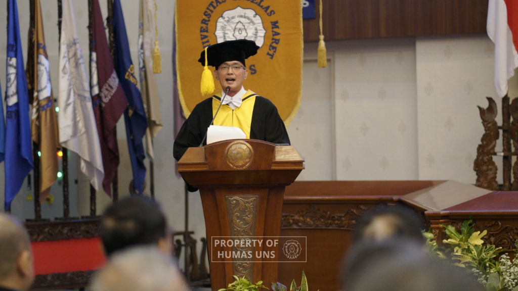 UNS Kukuhkan Guru Besar Konstruksi Jalan Bertepatan dengan Hari Jalan Nasional 2024