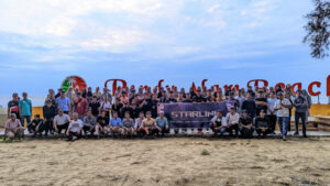 DPD LDII Tanah Bumbu Menggelar Acara Keakraban STARLINK di Pantai Rindu Alam Pagatan