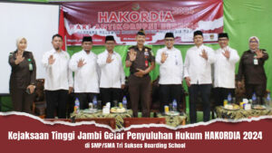 Kejaksaan Tinggi Jambi Gelar Penyuluhan Hukum HAKORDIA 2024