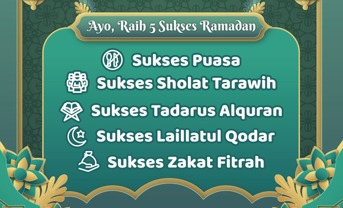Lima Sukses di Bulan Ramadhan