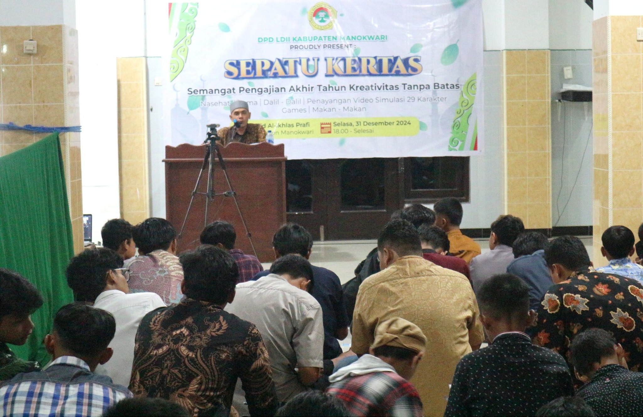 Pengajian Akhir Tahun: Solusi Positif LDII Manokwari untuk Membangun Generasi Muda Berkarakter