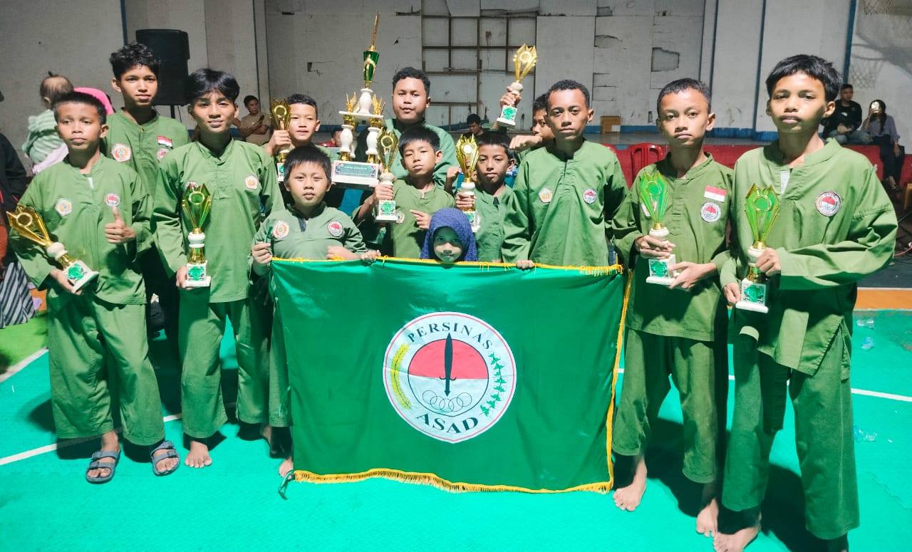 _Persinas ASAD Manokwari Raih Juara Umum III pada Kejuaraan Pencak Silat Lintang Songo Kasuari Cup 2025