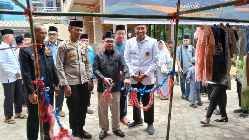 LDII Prabumulih Gelar Pengajian Akbar, Bazar Baju Gratis, dan Bangun Gedung TK Baru
