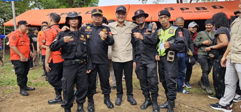 Pemkot Cimahi Gelar Simulasi RW Tangguh Bencana di Cigugur Tengah, Senkom Turut Hadir