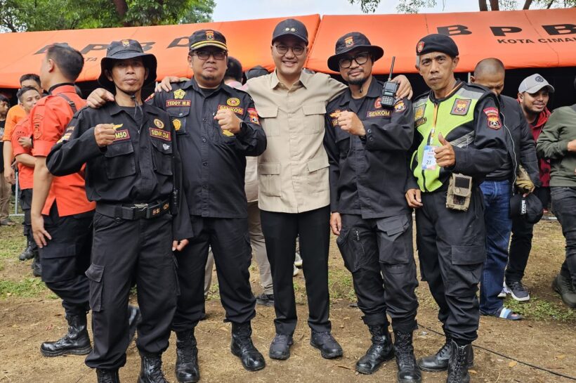Pemkot Cimahi Gelar Simulasi RW Tangguh Bencana di Cigugur Tengah, Senkom Turut Hadir